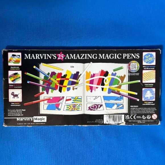 MARVIN'S 25 PACK AMAZING MAGIC PENS / MAGIC ART MAGIC PENS PLUS ERASABLE PENS!! - Picture 14 of 15